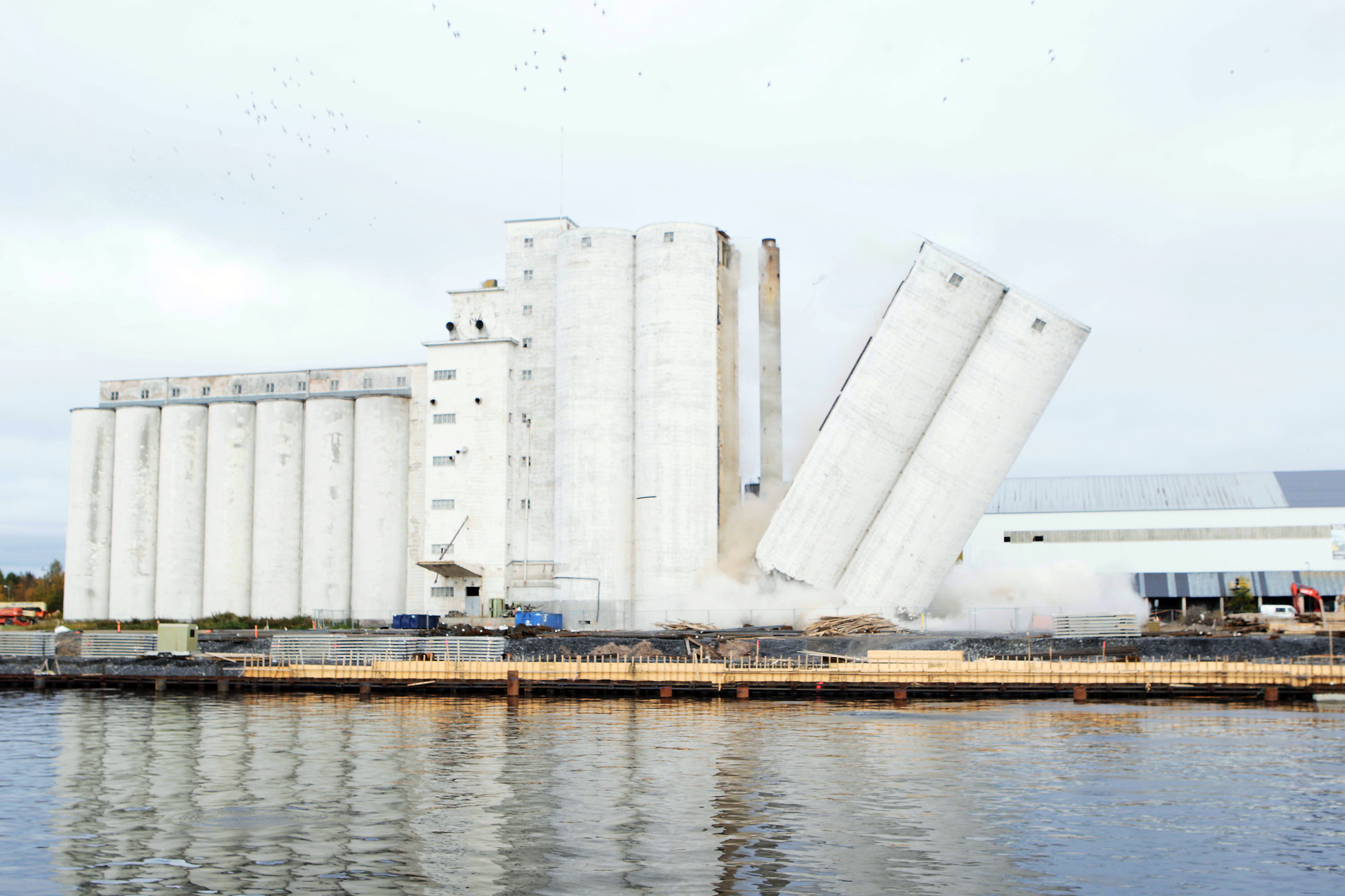 Siilot kaatuivat elokuvatyyliin.