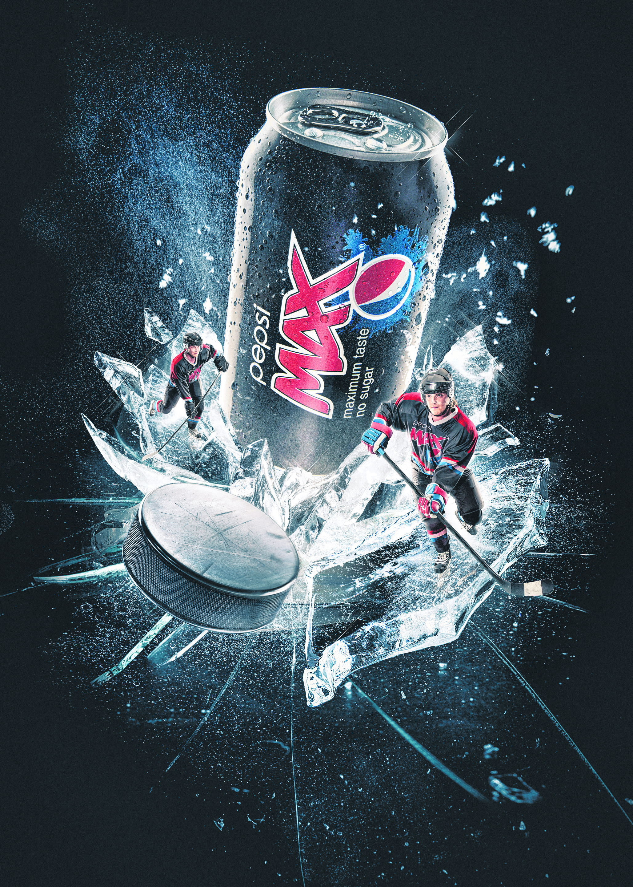 PepsiMax Finlandille tehty kampanjakuva sai paljon näkyvyyttä ulkomainonnassa ympäri suomea.