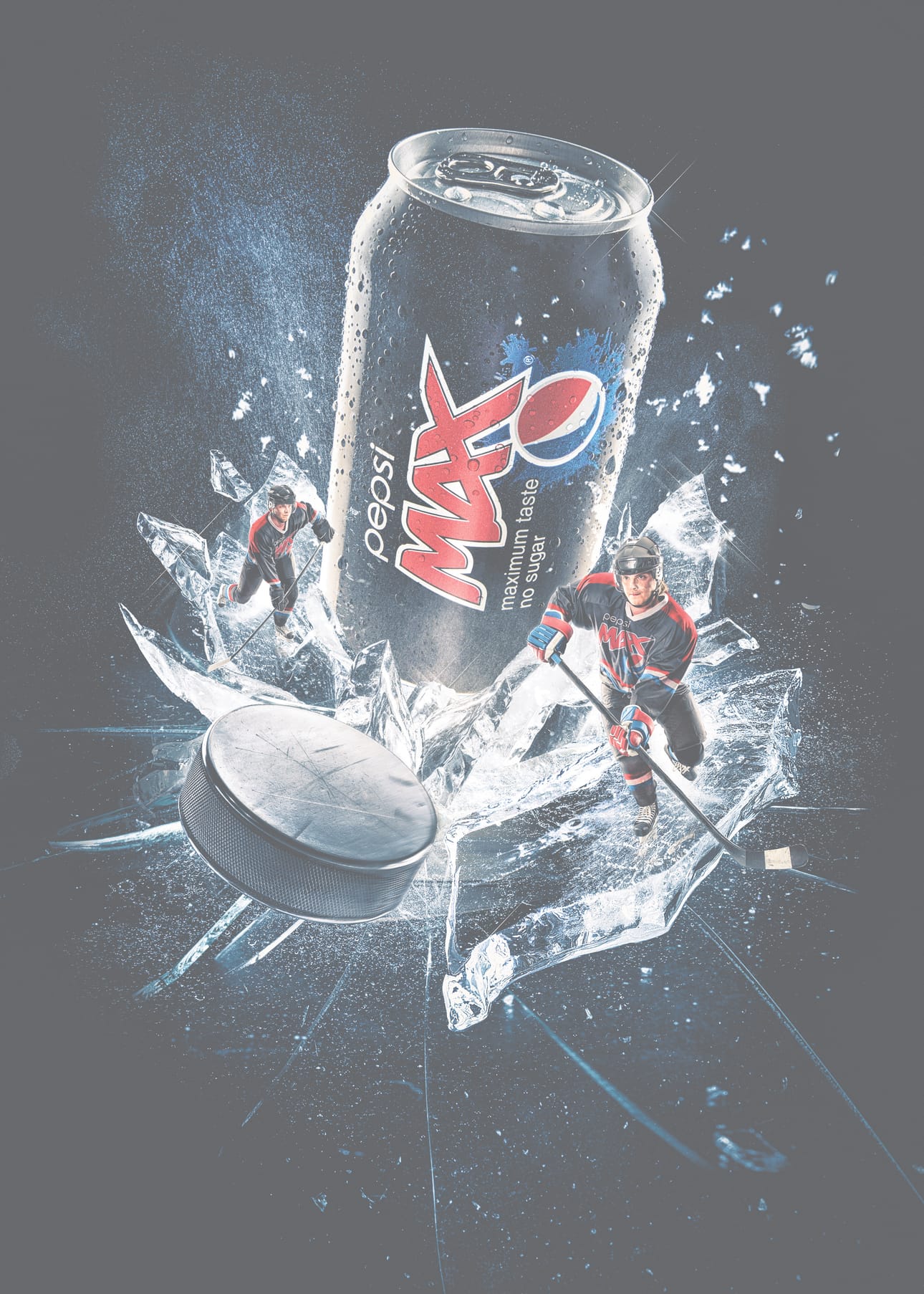 PepsiMax Finlandille tehty kampanjakuva sai paljon näkyvyyttä ulkomainonnassa ympäri suomea.