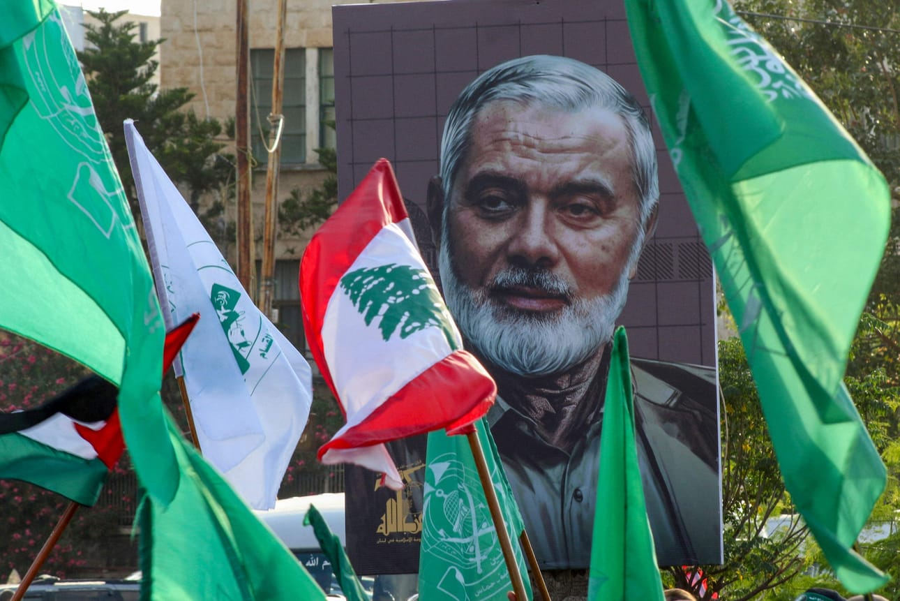Tunnettu juutalaislehti kertoo saaneensa yksityiskohtaisia tietoja Hamas-johtaja Ismail Haniyyan salamurhasta. LEHTIKUVA/AFP