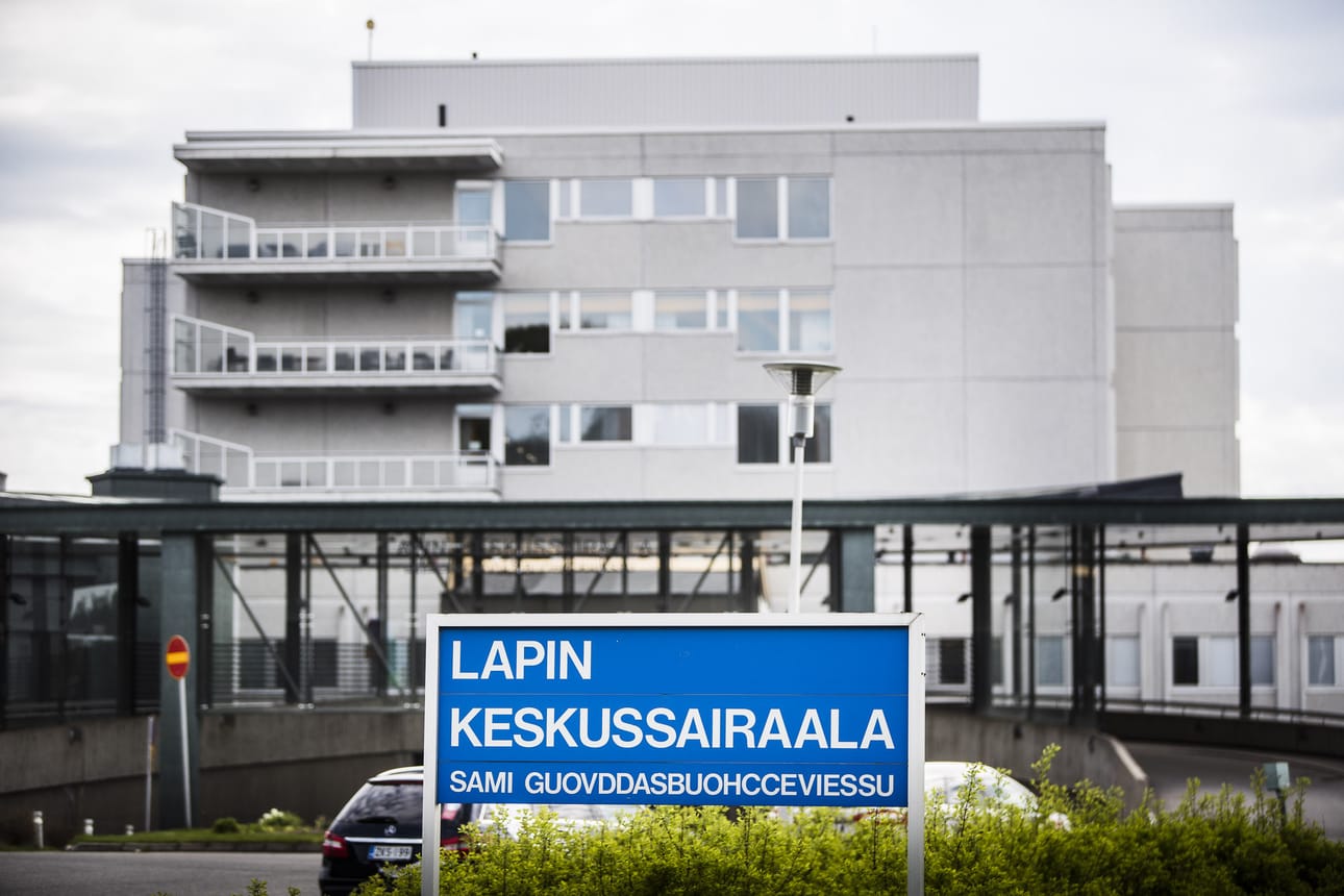 Lapin keskussairaalasta yksi rakennus jäi hetkeksi ilman vettä putkirikon takia.