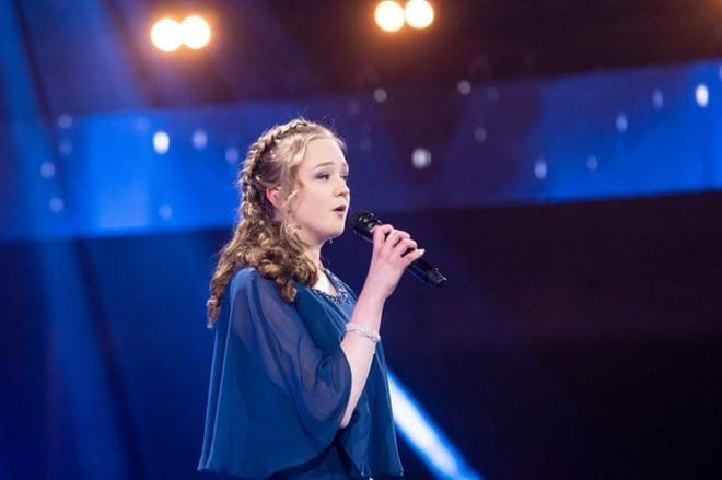 Juuri 16 täyttänyt Clarissa Grönstrand on Voice of Finlandin kuopus. Tämän viikon lopulla selviää, eteneekö kauhajokelainen kisan suoriin lähetyksiin. KUVAT: SAKU TIAINEN