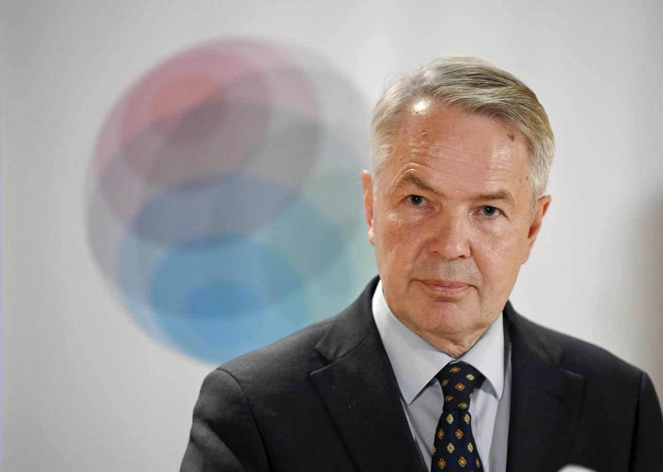 Suomea edustaa kokouksessa ulkoministeri Pekka Haavisto. LEHTIKUVA / MARKKU ULANDER