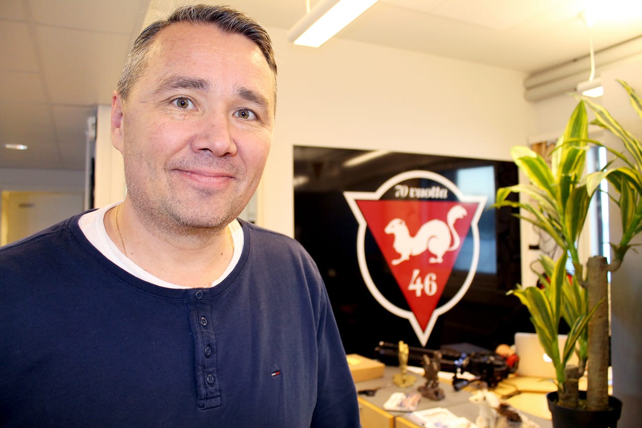 Urheilutoimenjohtaja Harri Aho on tyytyväinen Kärppien sopimustilanteeseen.