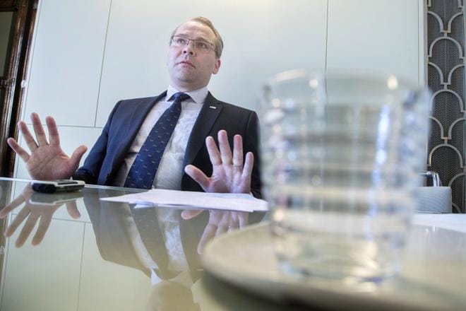 Jussi Niinistö asettuu ehdolle eduskuntavaaleissa Uudenmaan vaalipiirissä. Viime vaaleissa Niinistö sai Uudeltamaalta 11?767 ääntä. KUVA: Mauri Ratilainen