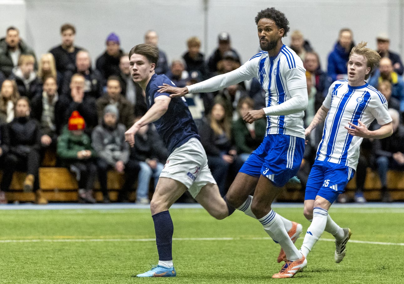 Julius Körkkö vastasi AC Oulun voittomaalista, kun oululaisjoukkue kaatoi HJK:n Liigacupin välierässä.