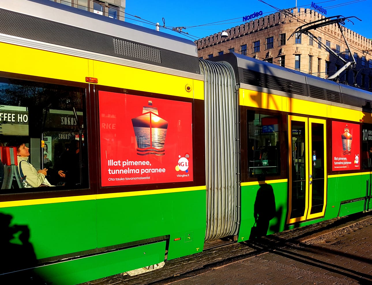 Tarraserif-ryhmän osaaminen näkyy jatkossa Helsingin raitiovaunuissa.