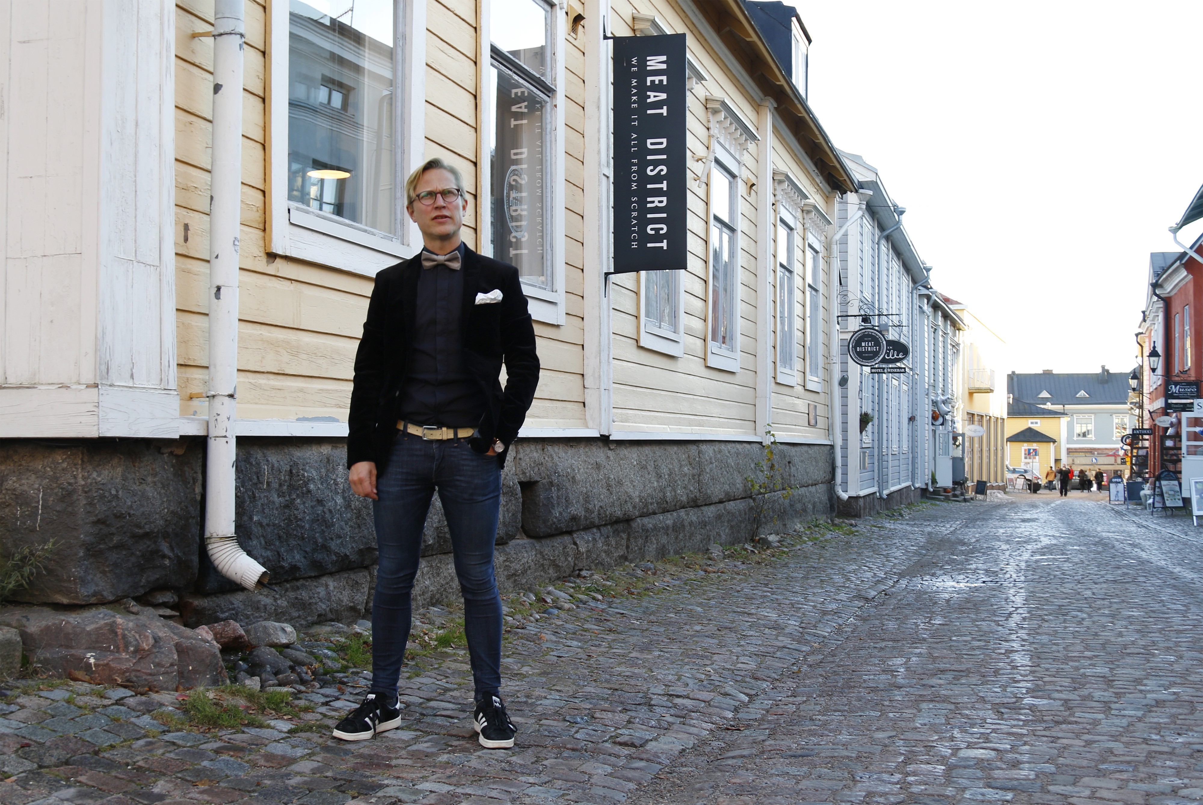 Riku Stenros haluaa tehdä Porvoosta eurooppalaisen ruokamatkailukaupungin.