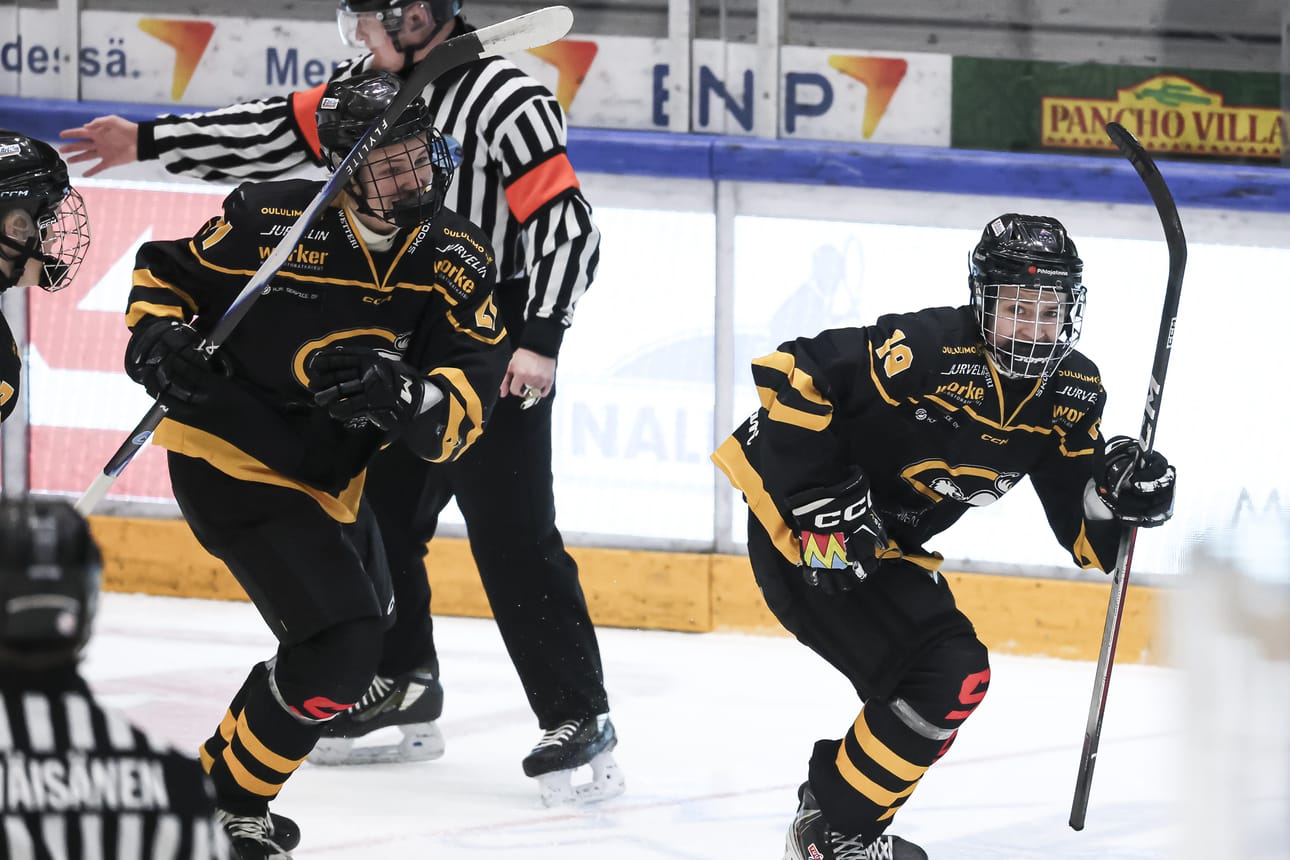 U16 Kärpät oli voitokas finaaliavauksessa.