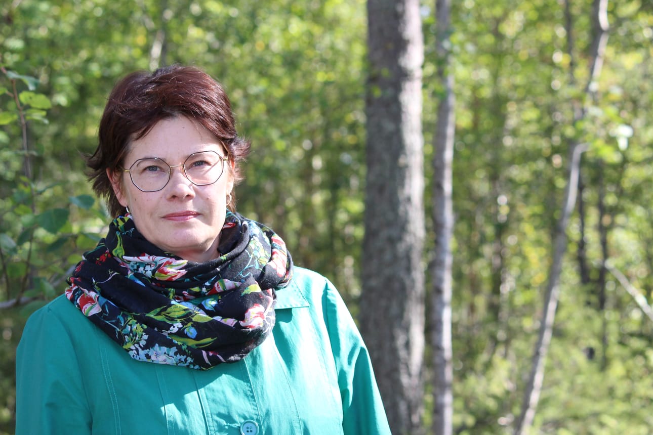 Sirpa Länsivuori on asunut Isojoella kymmenisen vuotta.