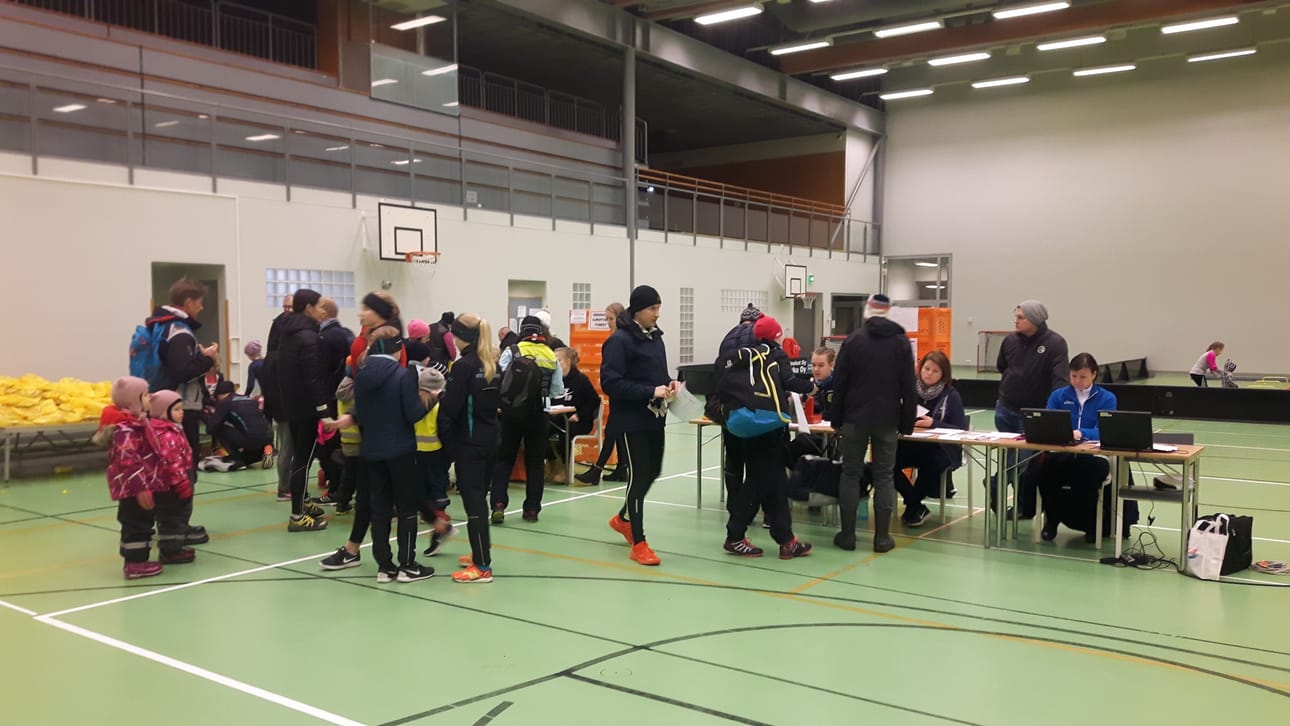 Myrkyisästä säästä huolimatta juoksijoita riitti.