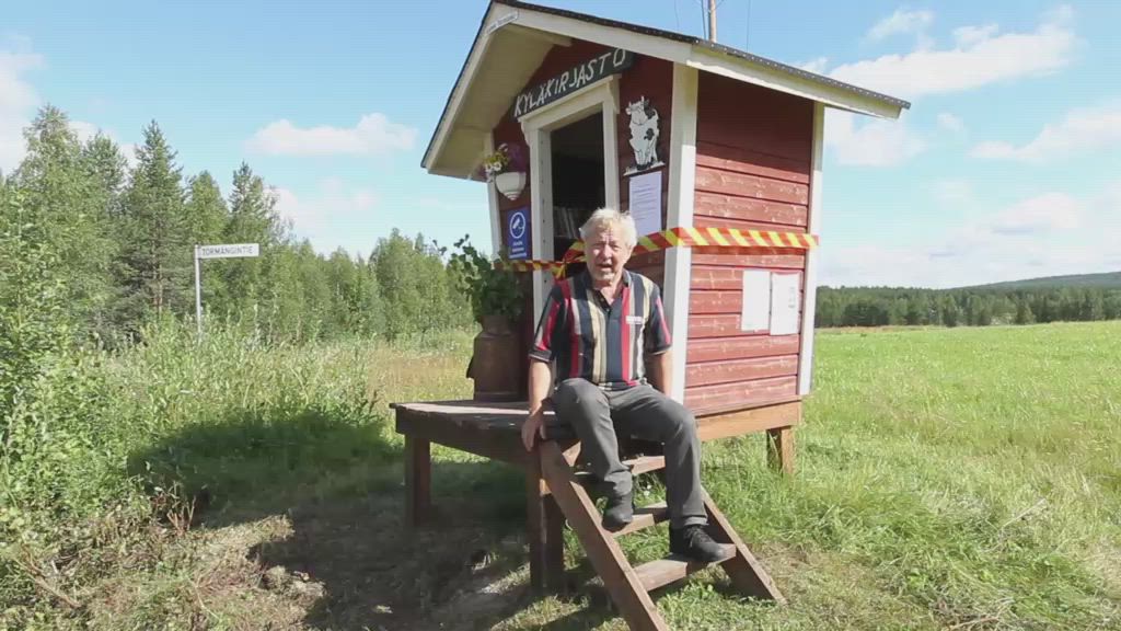 Törmänkiläiset perustivat kyläkirjaston maitolaituriin