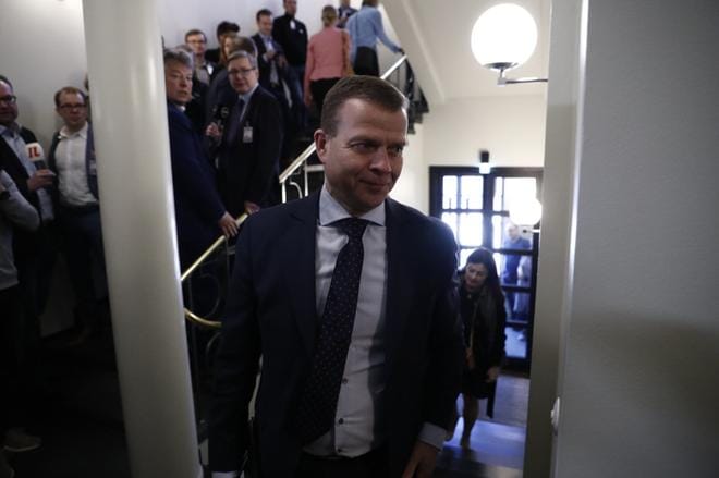 Mikäli Antti Rinne onnistuu hallitusneuvotteluissa, niin Petteri Orpo päätyy johtamaan kokoomusta toiseksi suurimpana oppositiopuolueena. KUVA: Joel Maisalmi