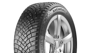Continentalin Ice Contact 3 -kuminastarenkaista on irronnut epätavanomaisen paljon nastoja, ja tuotanto lopetetaan toistaiseksi.