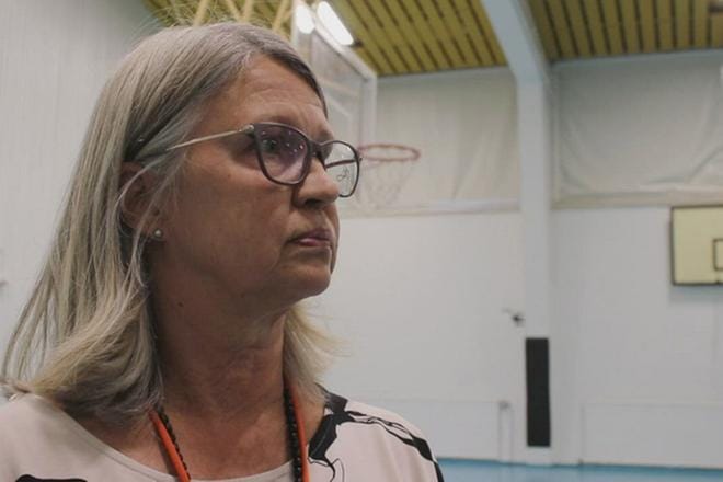 Vamian apulaisrehtori Pia Finne. Kuva: Teemu Lampinen