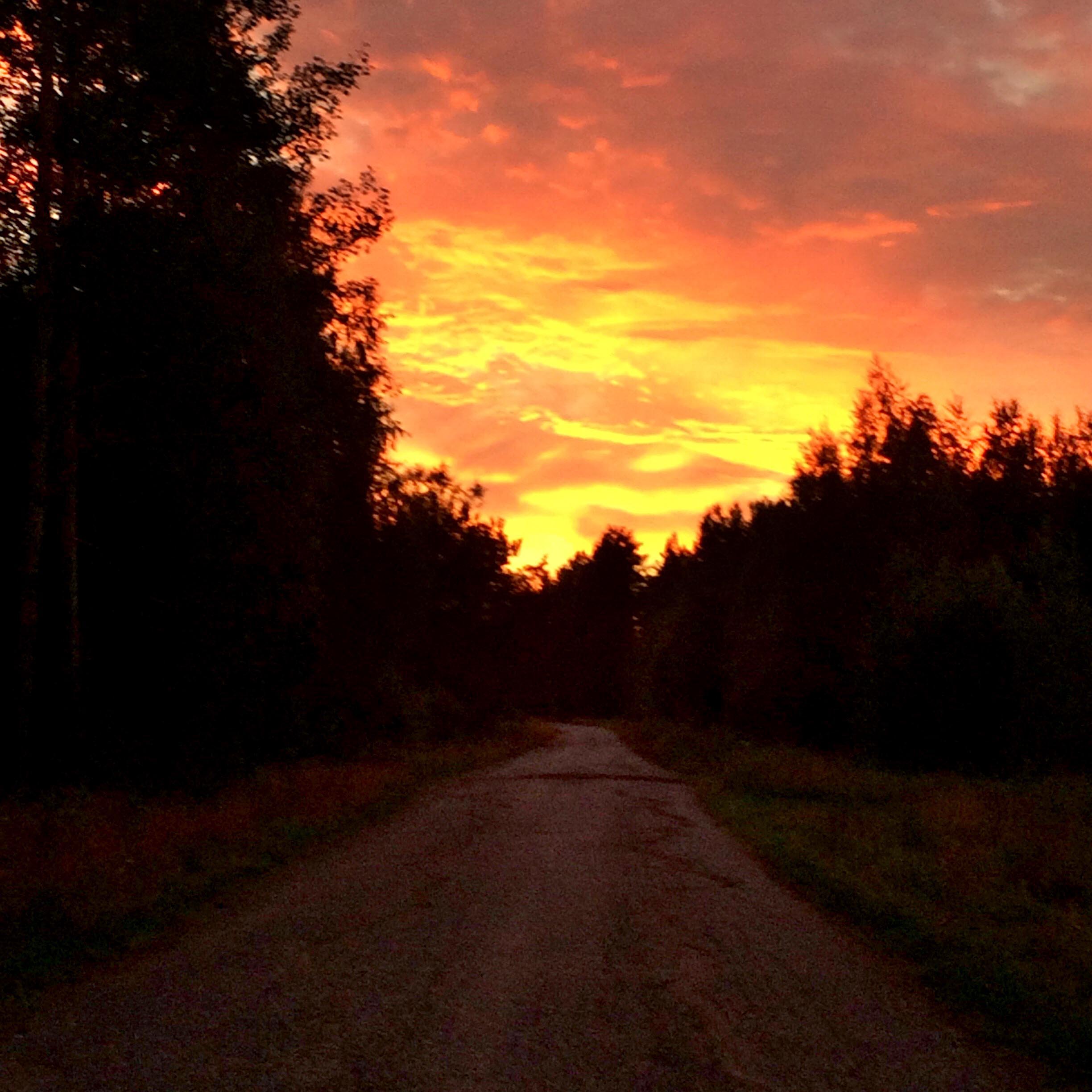 Hieno kesätaivas. Kuva Elviira Heikkilä