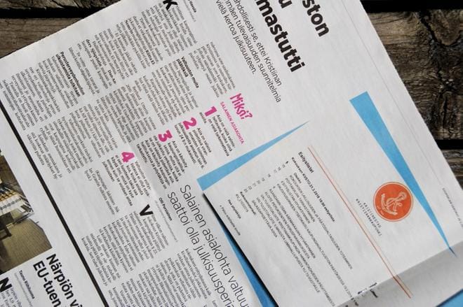 Suupohjan Sanomat uutisoi vuosi sitten salaisesta asiakohdasta. KUVA: ARKISTOKUVA