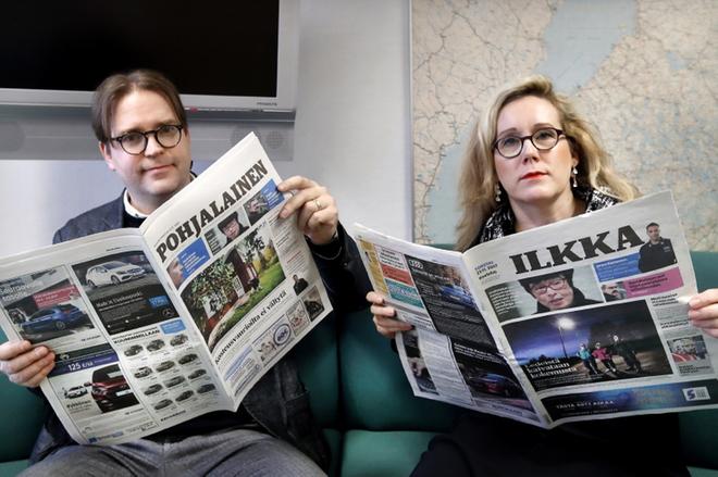 Ilkka ja Pohjalainen muuttuvat tabloid-formaattiin peräkkäisinä päivinä maaliskuussa: ”Lukijat ovat odottaneet tabloidia jo pitkään.”