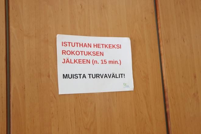 Esimerkiksi viime viikolla Jikin alueen asukkaista yli tuhat sai rokotteen koronavirusta vastaan. ARKISTOKUVA: HENNA NEVALA