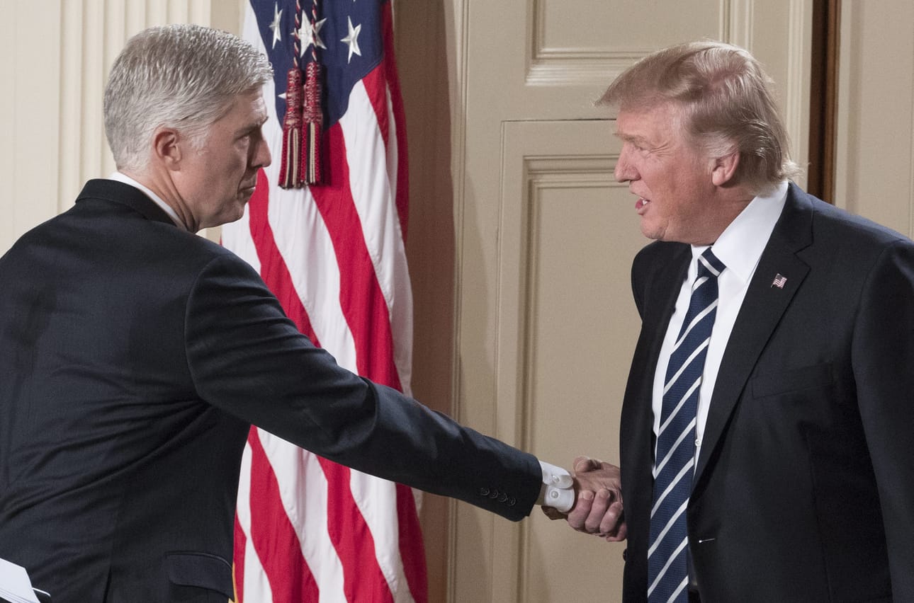 Donald Trump on nimittänyt tuomari Neil Gorsuchin ehdokkaakseen korkeimman oikeuden tuomariksi.