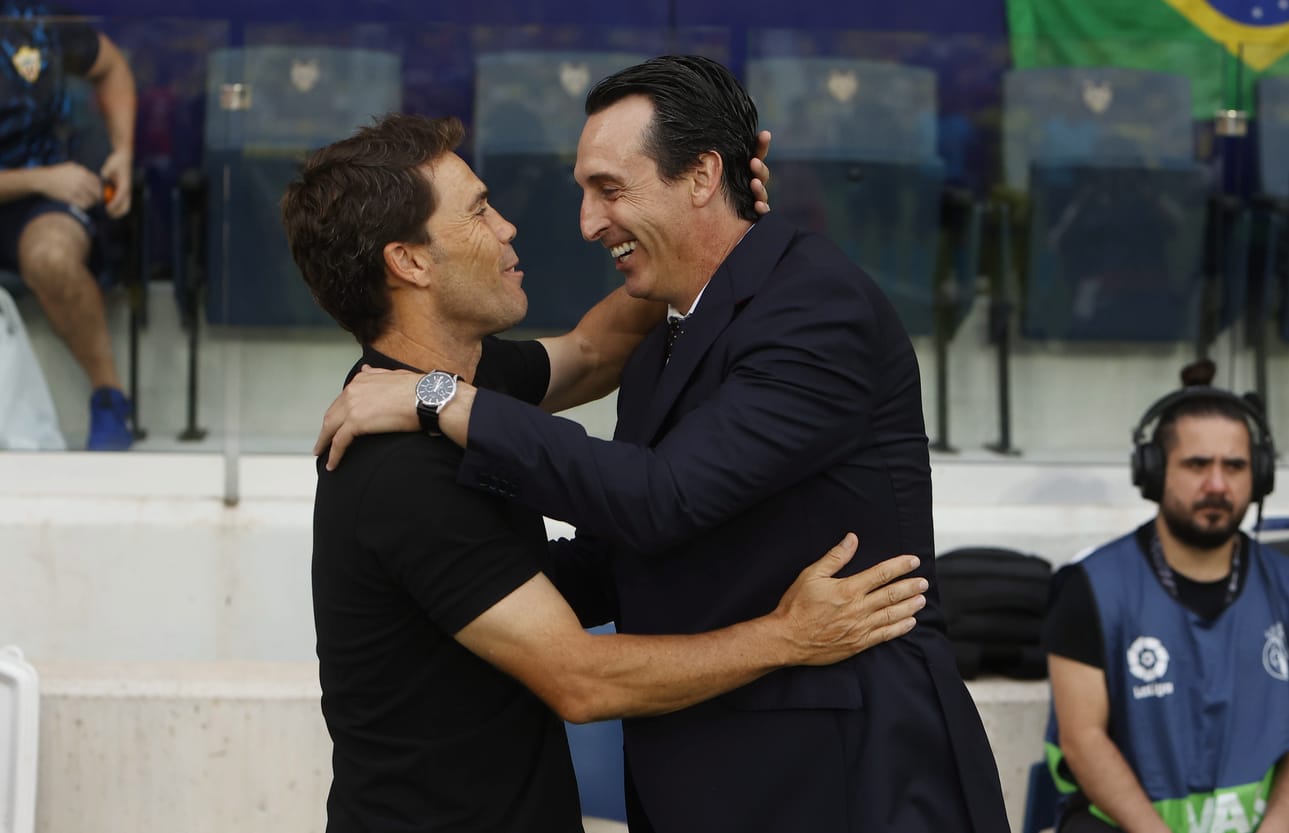 Unai Emery (oik.) on West Hamin uusi päävalmentaja.