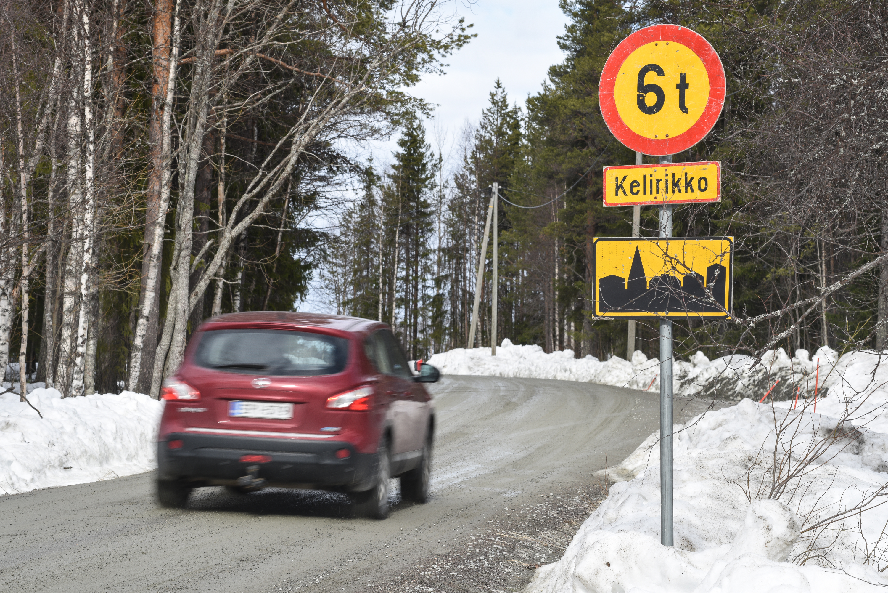 Kelirikon takia on annettu painorajoituksia.