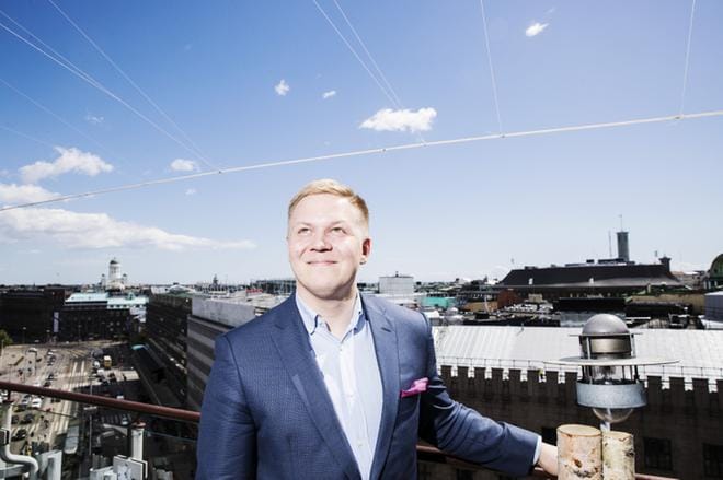 Suomi tarvitsee digitalisaatioministerin.–Seuraava askel on se, että meidän on saatava digitalisaation hyödyt irti. Tarvitsemme siihen kiireesti koordinointia, kokoomusnuorten puheenjohtaja Henrik Vuornos toteaa. KUVA: Silja Viitala