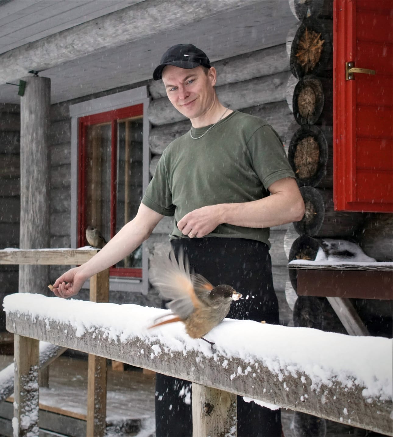 Kuukkelit ovat Tommi Pintamo-Kenttälän vakituisia asiakkaita Ahmatuvalla.