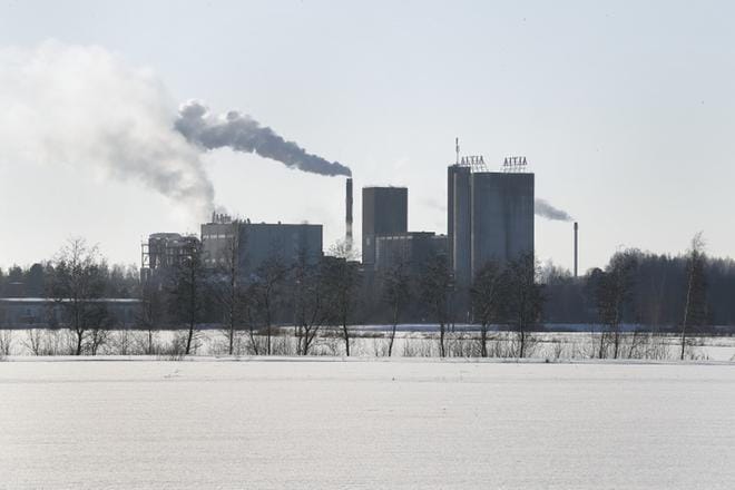 Altian Koskenkorvan tehdas työllistää 60–70 ihmistä suoraan, mutta välillisesti moninkertaisen määrän. KUVA: Jouko Hänninen