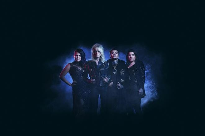 Tuomareina X Factor Suomessa tällä kaudella ovat Saara Aalto, Michael Monroe, Mikael Gabriel ja Suvi Teräsniska. He sanovat kyllä tai ei. KUVA: MTV ohjelmatiedotus