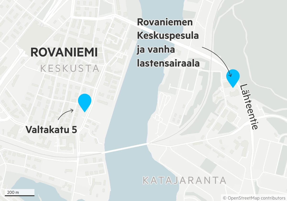 Valtakatu ja Lähteentie, Rovaniemen kaupunki etsii paikkaa uudelle ikäihmisten asumis- ja palvelukorttelille.