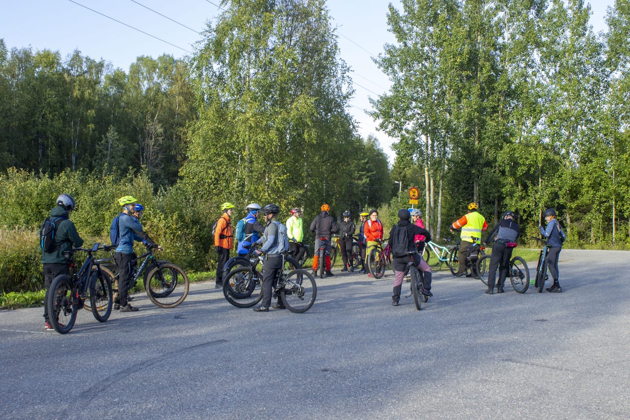 Yksi viimeaikoina suosiotaan kasvattaneista reiteistä lähtee Takajärveltä.