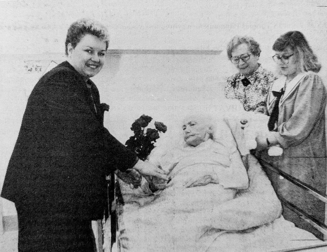 Tässä kuvassa kohtaa viisi sukupolvea.