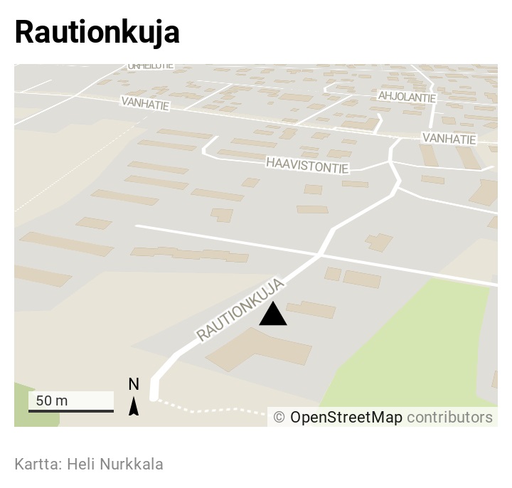 Haapaveden Rautionkujalle rakennettavan rivitalon rakennuslupa evättiin äänin 6–0