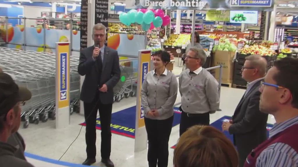 Suomen pohjoisin K-Supermarket avattiin Ivaloon