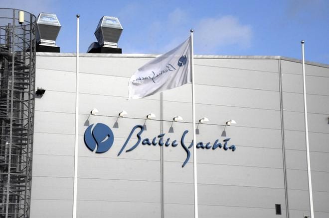 Baltic Yachtsin tuotantolaitokset sijaitsevat Pietarsaaressa ja Luodossa. Yhtiöllä on noin 250 työntekijää. KUVA: PENTTI HÖRI
