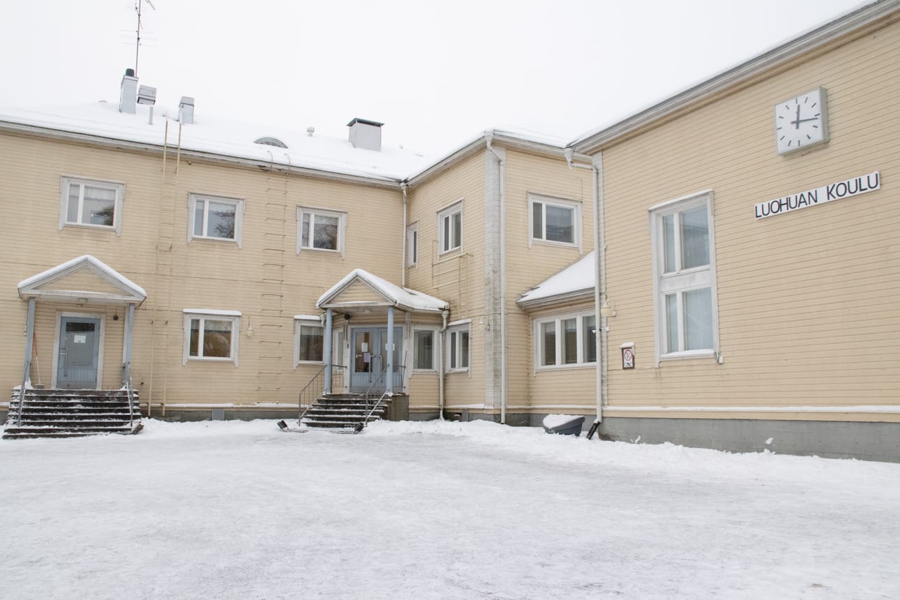 Sivistystoimi käynnistelee Luohuan koulun lakkautusta. Arkistokuva.