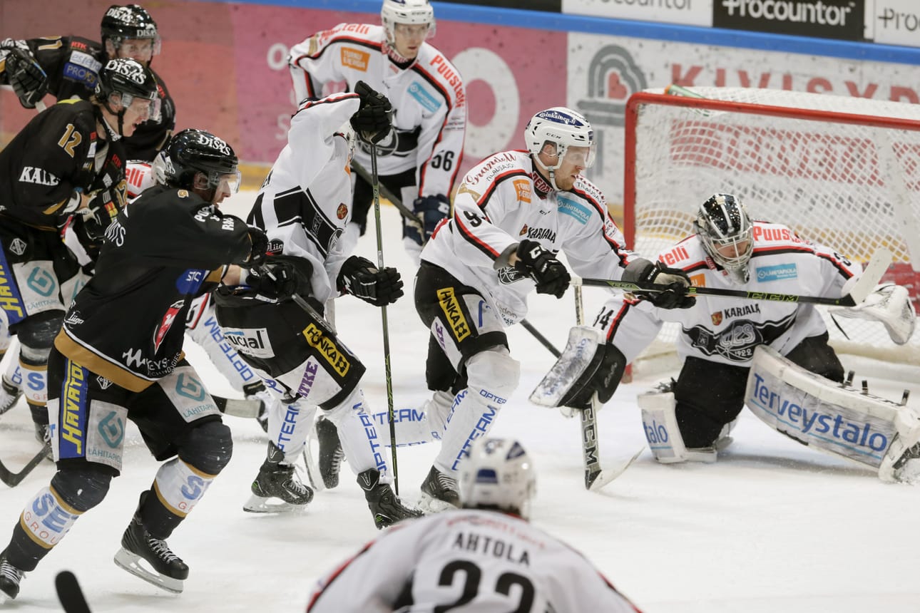 Kärpät näytti vahvoja otteita Raksilassa lauantaina.