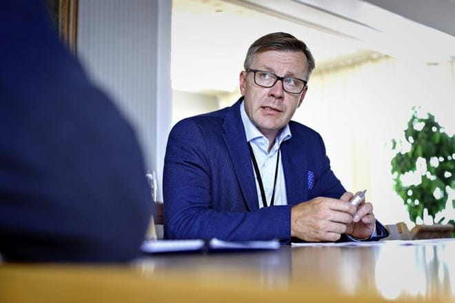 Olli Pirhonen aloitti Ilkka-yhtymä Oyj:n toimitusjohtajana keväällä 2017. Arkistokuva: Kari Löfhjelm