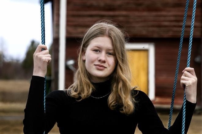 Elina Arpala kuvattuna Vimpelissä keväällä 2020. Arkistokuva: Jouko Hänninen