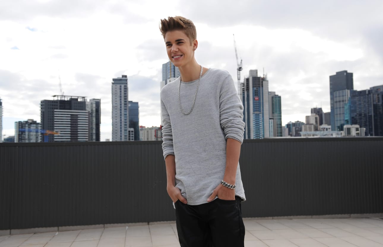 Kanadalainen Bieber tulee Suomeen.