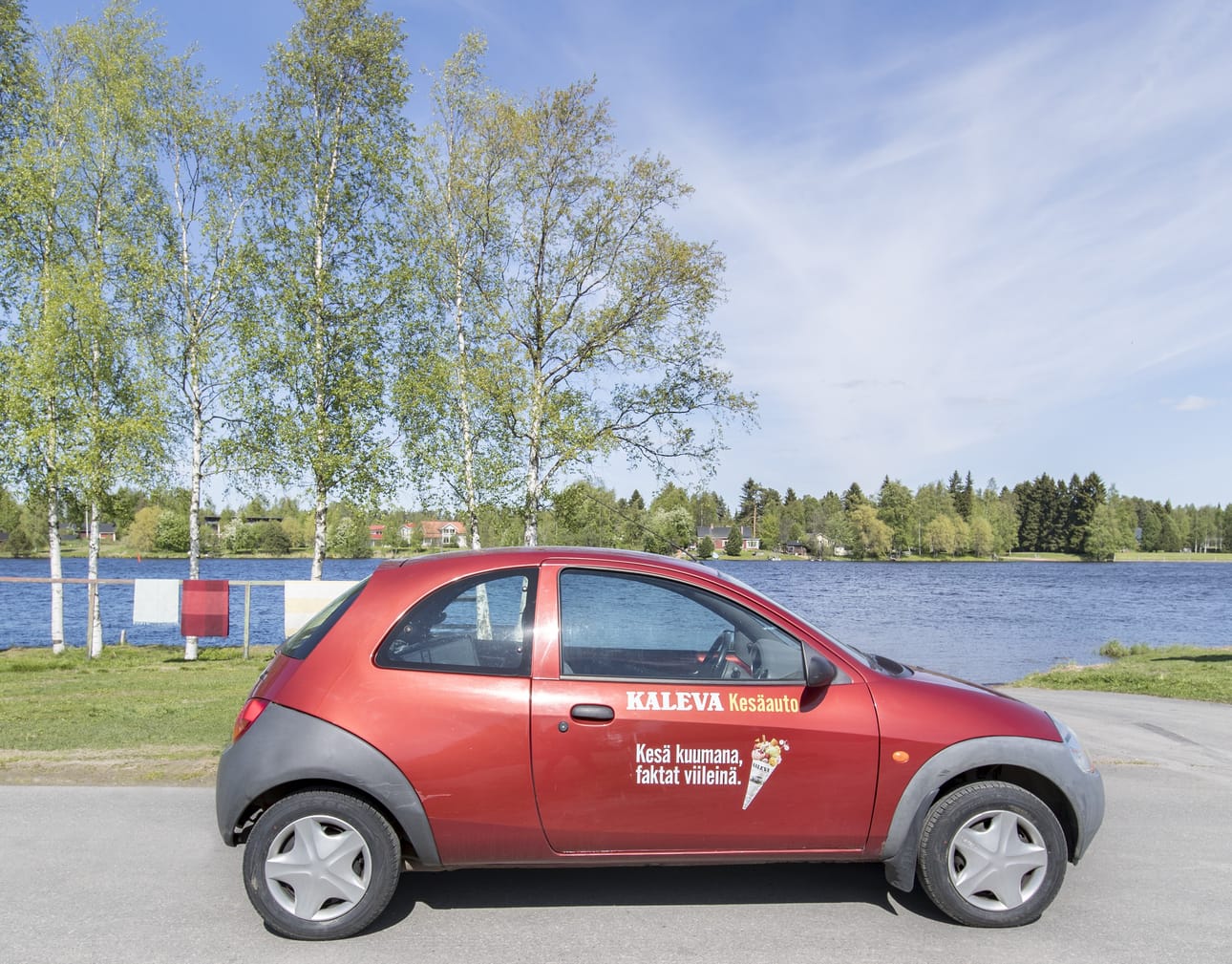 Kalevan kesäauto on nimeltään Kaaleppi.