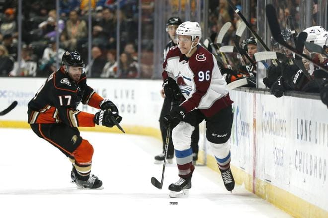 Mikko Rantanen pelaa hyvää kautta. Kuva: Lehtikuva