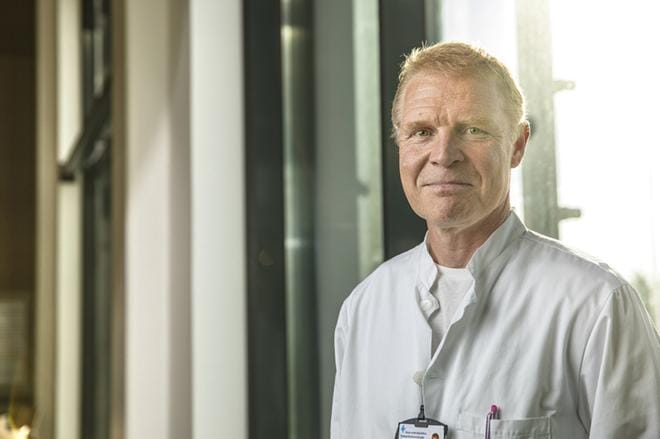 Johtajaylilääkäriksi valitun Peter Niemisen mukaan Vaasan keskussairaala on laadullisesti Suomen huippua. KUVA: VAASAN KESKUSSAIRAALA