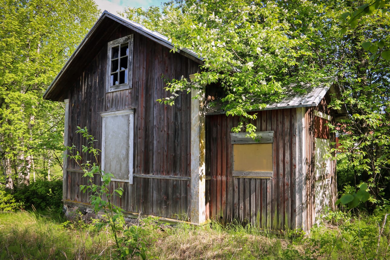 Tämä talo on ollut Tiia Ojanahon mummon, isän ja isän sisarusten koti. Kun talon kuva oli lehdessä, perikunta ymmärsi, että kunta aikoo lunastaa sen.