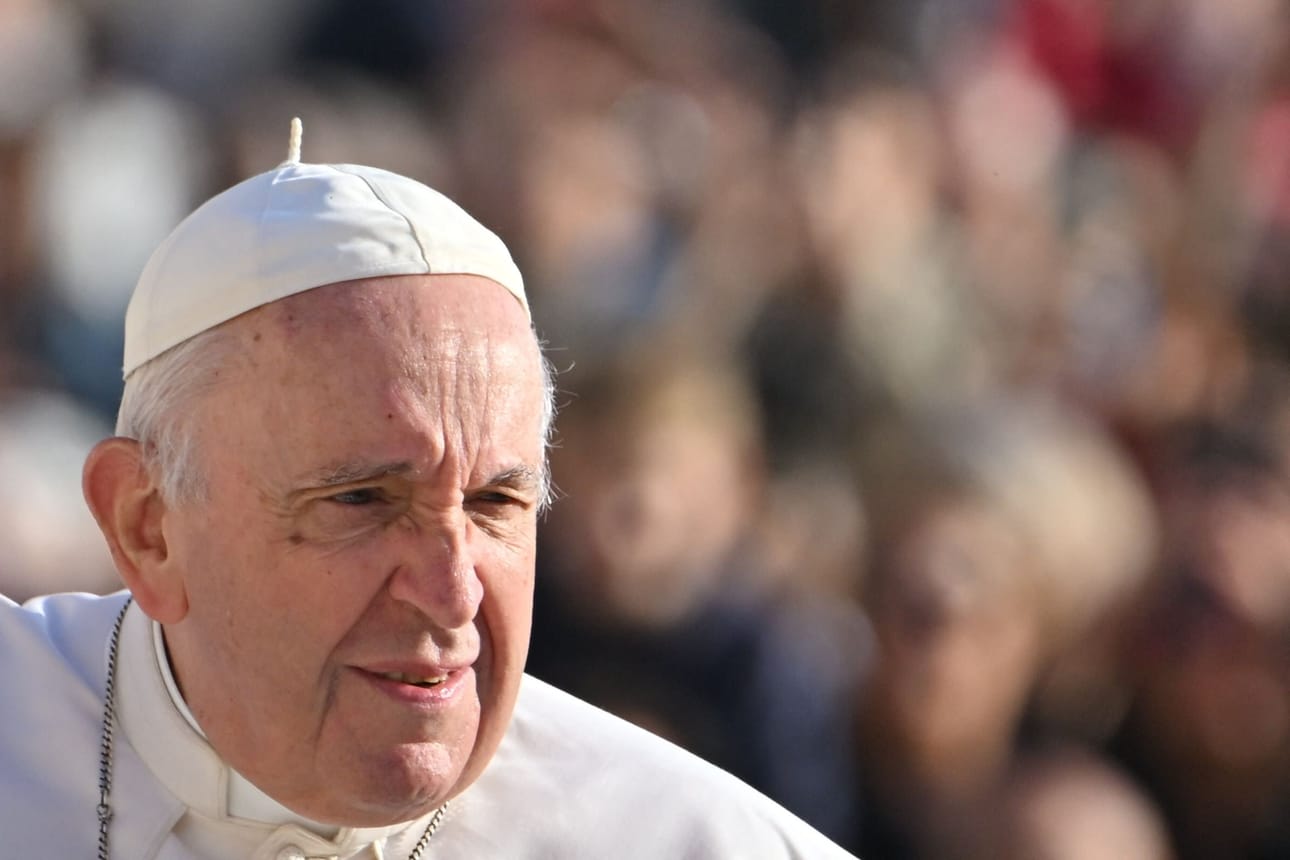 Kuluva sairaalahoitojakso on neljäs ja pisin 88-vuotiaan paavi Franciscuksen kauden aikana. Arkistokuva. LEHTIKUVA/AFP