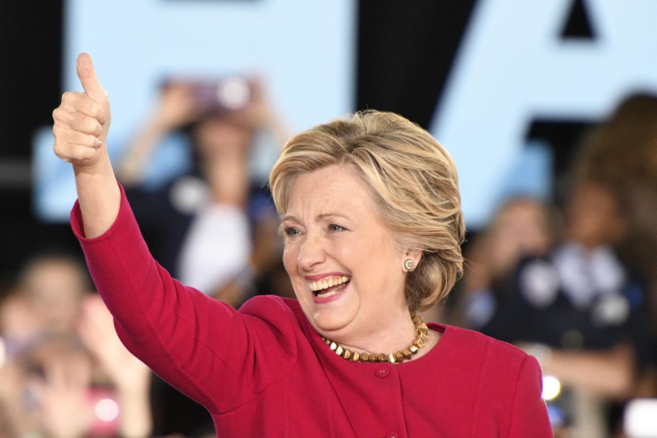 Hillary Clinton on demokraattien presidentinvaaliehdokas Yhdysvalloissa.