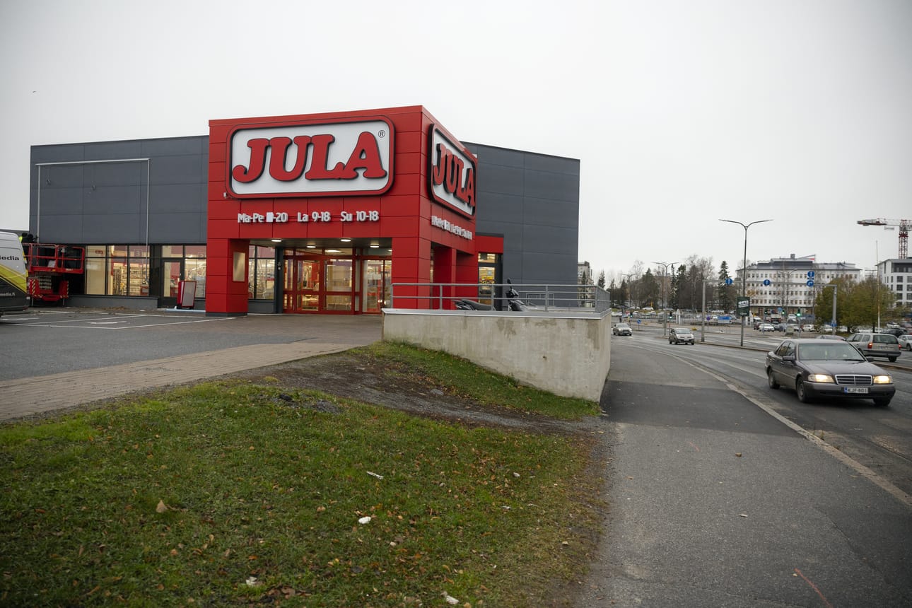 Suomen ensimmäinen Jula-tavaratalo avataan 10. marraskuuta Vaasassa.
