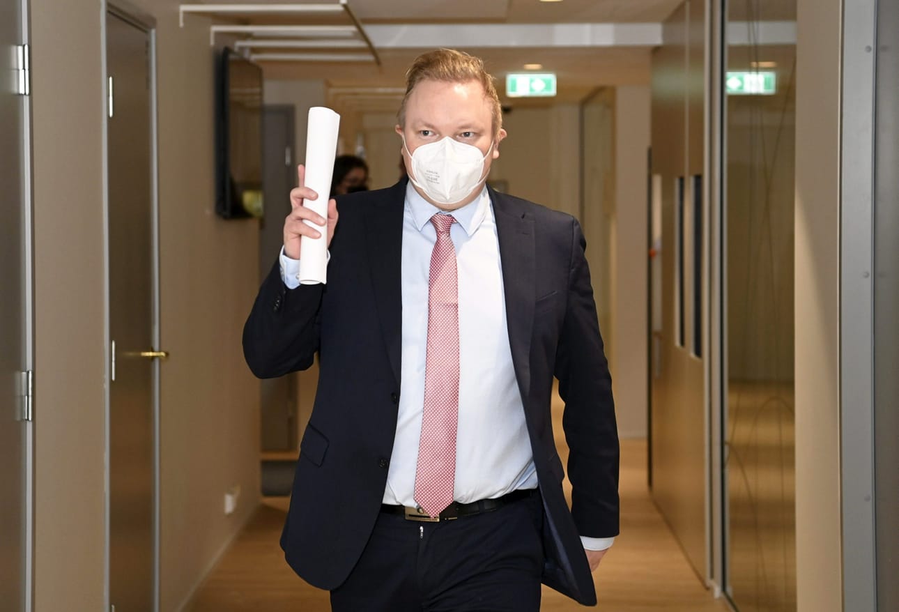 Tiede- ja kulttuuriministeri Antti Kurvinen. Arkistokuva