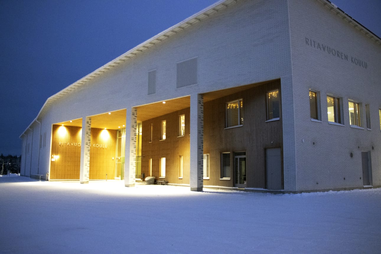 Ritavuoren koulu saa ensi vuonna kupeeseensa 105-paikkaisen päiväkodin.